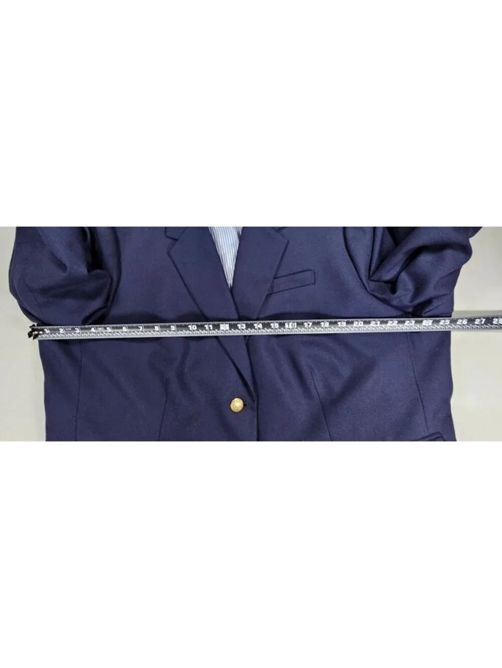 J.Crew Women's Classic Schoolboy Navy Blazer with Gold Buttons. Size 24(3X) NWT